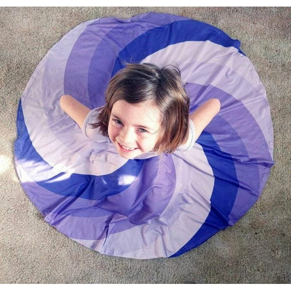 Purple Swirl Twirly Dress