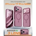 thumbnail image 2 of Funda de teléfono TOCOL para iPhone 17 Pro Max con protección de cámara completa, 2 of 7