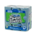 thumbnail image 4 of ToolBox® Blue Shop Towel, 6 Rolls (55 Sheets per Roll) Multi-Purpose Disposable Towel, 4 of 7