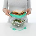 thumbnail image 5 of To-Go 1.63L Salad & Sandwich Plastic Food Storage Container, 5 of 5