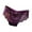 Purple, variant on Women's Sexy Lace Low Waist Panties - Lifting Cotton Crotch, M-L Sizes with Waist/Length - Pure Desire Style Underwear