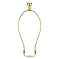 thumbnail image 1 of Kit de arpa de lámpara de 9.25 pulgadas Uxcell con soporte de pantalla de lámpara tono dorado 1 juego, 1 of 6
