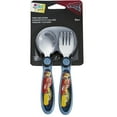 thumbnail image 2 of Disney Pixar Cars 3 Easy Grasp Fork & Spoon Toddler Flatware 9m+, 2 of 2