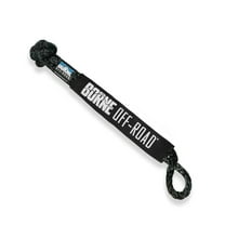 Borne Off-Road Soft Shackle  7/16" Black