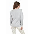 thumbnail image 3 of Sueter con ribete en contraste Roman Fashion /Juvenil, 272011 (Gris) gris G, 3 of 6
