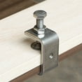 thumbnail image 5 of Uxcell Stainless Steel C-Clamp with 47mm Wide Jaw Opening for Woodworking Welding Building, 5 of 5