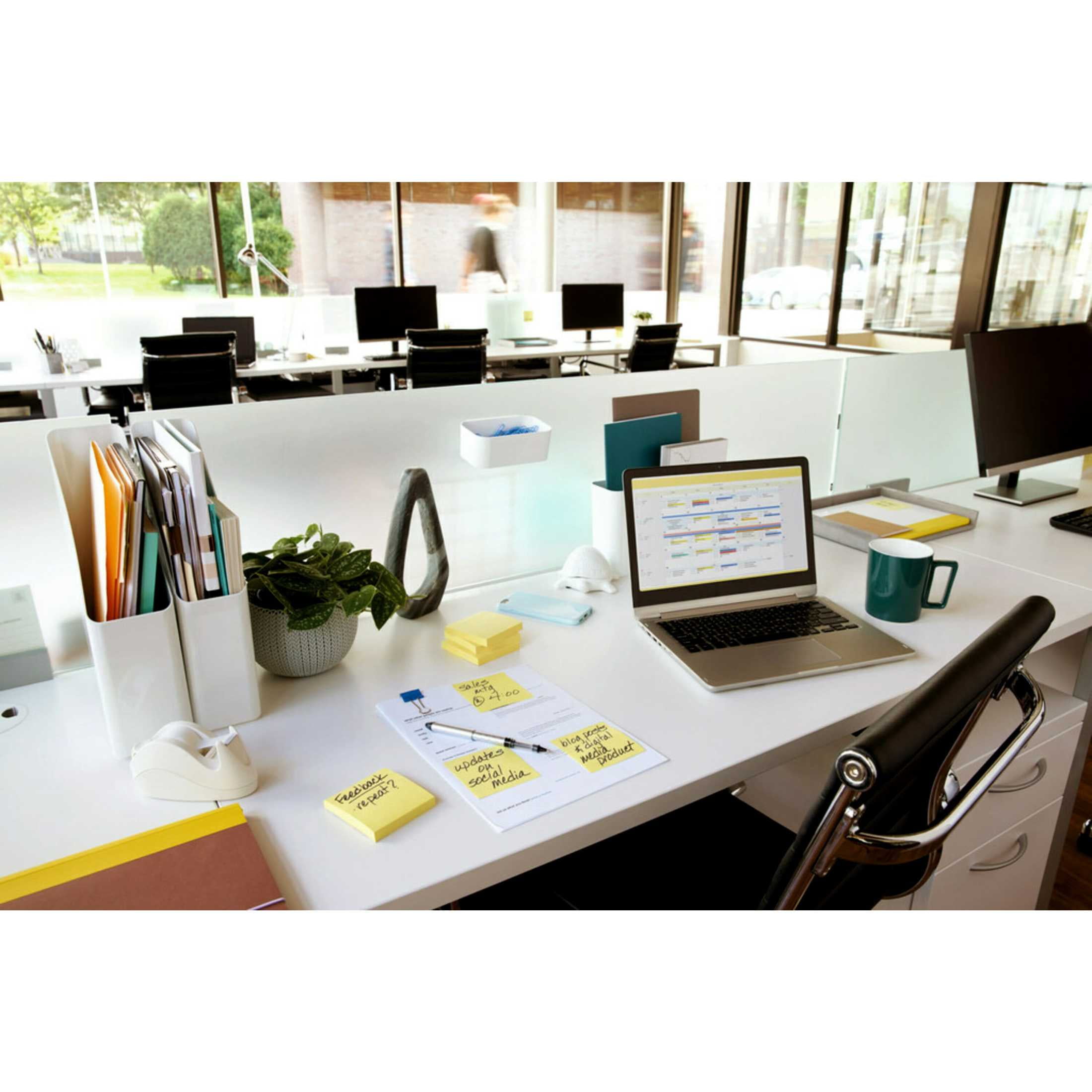 Post-it Notes, Cabinet Pack, 18 Pads, 3 in. x 3 in., Canary Yellow