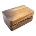 thumbnail image 2 of Caja de madera para guardar pinzas de corbata, caja de regalo para hombre, estuche de madera para exhibir joyas, ideal para cumpleaños, compromisos,, 2 of 8