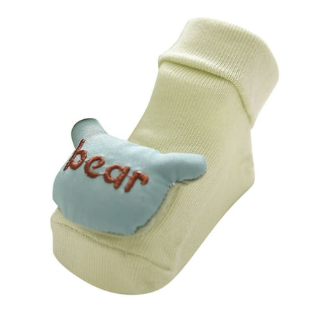 

Relanfenk Baby Shoes Girls Boys Anti-Slip Stereoscopic Cartoon 3D Floor Socks Shoes