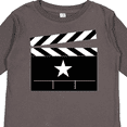 thumbnail image 4 of Inktastic Director Movie Clapboard Boys or Girls Long Sleeve Toddler T-Shirt, 4 of 5