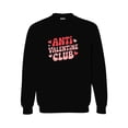 thumbnail image 3 of KiraKira Anti Valentine Club T-Shirt, Bold Pink Typography Valentine's Day Sweatshirt, Unisex S-5XL Hoodie, Funny Love Gift, 3 of 5