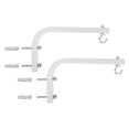 thumbnail image 4 of 90 Degrees Projector Screen Wall Mount L-Brackets Projection Screen Hanger Adjustable Mount for HD Projector Screens, 4 of 5