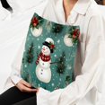 thumbnail image 6 of Snowman Decorative Velvet Throw Pillow Covers for Chair - Set of 2, Unique Patterns, 16x16, 18x18, 20x20 Inches for Home Decor and Gifts, 6 of 6