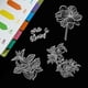 thumbnail image 4 of 9 hojas de sellos transparentes de silicona con diseño de estaciones para hacer tarjetas, decorar y hacer álbumes de recortes (primavera, verano, otoño e invierno)., 4 of 7