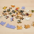 Bits and Pieces 300-Piece Round Jigsaw Puzzle – Ninety-Nine Butterflies ...
