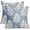 Floral Beige Blue, variant on Carnival Pillow Covers 20x20 Inch Set of 2 Fleur De Lis Bead Cotton Linen Decorative Throw Pillow Case Holiday Outdoor Cushion Covers for Bedroom Living Room Sofa Chair Bed Home Decor