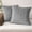 Dark Gray, variant on Phantoscope Velvet Decorative Throw Pillows with Inserts, Pearl Shell Quilted Design, 18 x 18 in, Navy Blue, 2 Pack