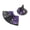 A, variant on Leeye Halloween Pet Witch Set, Spider Web Hat and Cape for Cats Dogs Small Medium Pets Party Cosplay, Size L, 0.09 lb