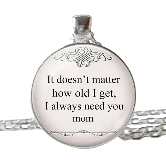 Mother's Love Necklace - Personalized Heartfelt Jewelry Gift for Mom, Celebrating Family Bond, Perfect for Birthdays, Holidays, and Special Occasions