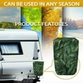 thumbnail image 6 of Yuyamidu Green Leaves RV Electric Tongue Jack Head Cover Tropical RV Electric Jack Cover Universal Travel Trailer RV Electric Tongue Jack Protective Cover, 6 of 7
