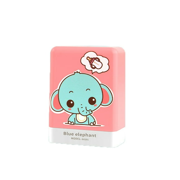 Custom Name Seals Stamp for Baby Teachers Kids Children's Clothing Waterproof Not Faded DIY Personalized Name Stamp Clothes Toys cute elephant