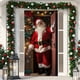 thumbnail image 4 of Decoraciones de Navidad Decoración de Puerta de Navidad de 6.66x2.99 Pies con Entrega de Regalo de Papá Noel, Fondo de la Atmósfera Festiva de la Fiesta Decoraciones de Navidad de Interior, 4 of 6