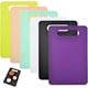thumbnail image 1 of Set of 6 Plastic Cutting Boards, BPA-Free Kitchen Boards, Cutting Board Set with Handle, 1 of 5