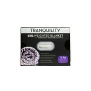 Tranquility Kids 6lbs Removable Machine Washable Cover Glass Bead Filled Weighted Blanket, Camo