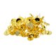 thumbnail image 4 of Paquete de 100 Ajustes de Pendientes de Cabujón Dorado 8mm perfecl Piezas de aretes de cobre, 4 of 8