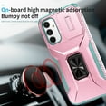 thumbnail image 4 of for Samsung Galaxy A16 5G Case Camera Cover Lens Slide Protector Ring Kickstand Magnetic for Mag Safe Drop Protection Heavy Duty Anti-Scratch Impact Resistant Protective Hard Bumper Shell,Rosegold, 4 of 8