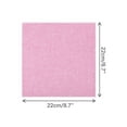 thumbnail image 2 of INSPIRE CHIC Men's Pocket Square Linen Textured Solid Color Woven Handkerchiefs with Trim Pink One Size, 2 of 4