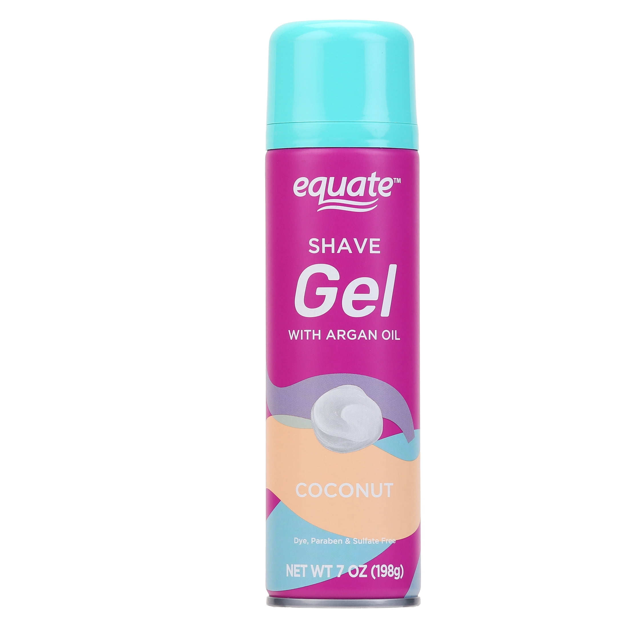 Equate Women's Shave Gel with Argan Oil and Coconut, 7 oz