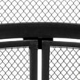 thumbnail image 5 of Vanity Art 2 Panel Iron Fireplace Screen | Heavy-Duty and Heat-Resistant Elegant 2 Panel Unique Pattern Iron Fireplace Screen with 31.1-inch Height, Black, MLT2077FP-BK, 5 of 9