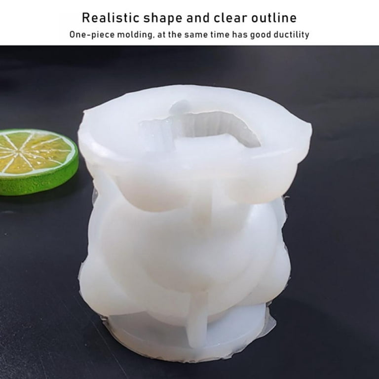 Bear Ice Cube Ball Mold Silicone Ice Bear Grinder Three-dimensional  Creative Frozen Ice Carving, Candle Soap Mold - Temu