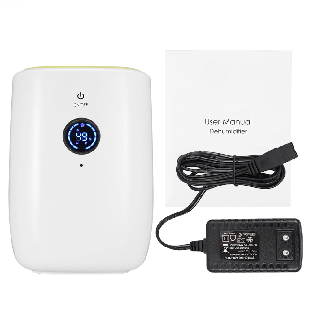 Air Dehumidifier, Removes Moisture Portable ABS Material Electric Dehumidifier Auto-off Air Dehumidifier, Wardrobe For Bathroom Basement Home