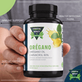 thumbnail image 3 of Green Royalty Oregano Oil Softgels with 80% Carvacrol – Immune & Digestive Support Supplement, 100 mg per Serving, 90 Softgels, 3 of 6