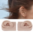 thumbnail image 4 of Silicone Ear Model, Flexible Silicone  Model Reusable 1 Pair  For School For Teacher Light Skin Color,Medium Skin Color,Dark Skin Color, 4 of 8