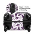 thumbnail image 2 of Fotbe Violets Flowers Funda Protectora para Equipaje, Antirrayones y Resistente a la Suciedad, Compatible con Maletas de 18 a 32 Pulgadas-Large, 2 of 7