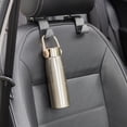 thumbnail image 5 of Ganchos para reposacabezas del asiento trasero del coche, soporte para bolso de coche, accesorios de interior de coche brillantes para mujeres y hombres, paquete de 4 (blanco), 5 of 5