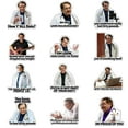 thumbnail image 1 of 12 Pcs Funny Doctor Now Fridge Magnets Cute Fridge Magnets Doctor Phrase Magnets Cute Cool Magnets Set Motivational Fridge Magnets for Adults for Diet Control, 1 of 7