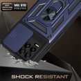 thumbnail image 2 of Magnetic Phone case compatible Oppo Realme 8 /8 Pro, Slide Camera Lens Protection and Built in 360 Rotatable Ring Holder Cheap and fine, 2 of 5