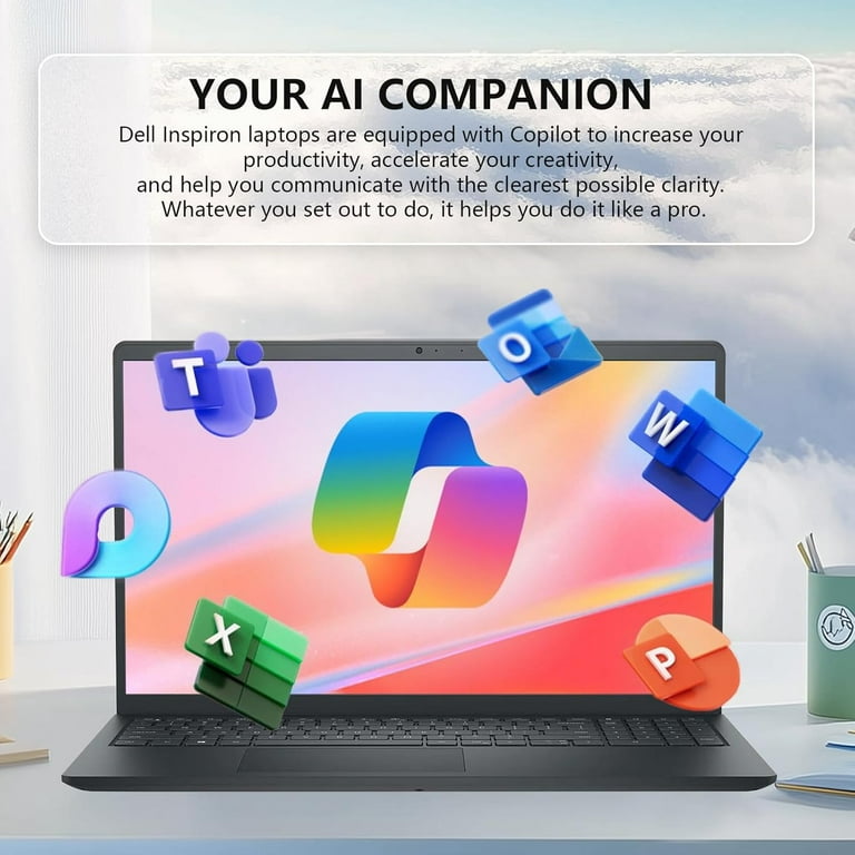 Dell Inspiron 15 Touchscreen Laptop with Microsoft Office - AMD
