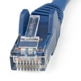 thumbnail image 2 of StarTech 10ft (3m) CAT6 Ethernet Cable - LSZH (Low Smoke Zero Halogen) - 10 Gigabit 250Mhz 100W PoE RJ45 UTP Network Patch Cord Snagless w/Strain Relief - Blue CAT 6, ETL Verified (N6LPATCH10BL), 2 of 3