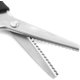thumbnail image 3 of Tijeras de corte dentado de tela de acero inoxidable con borde redondo/triangular, 3 of 3