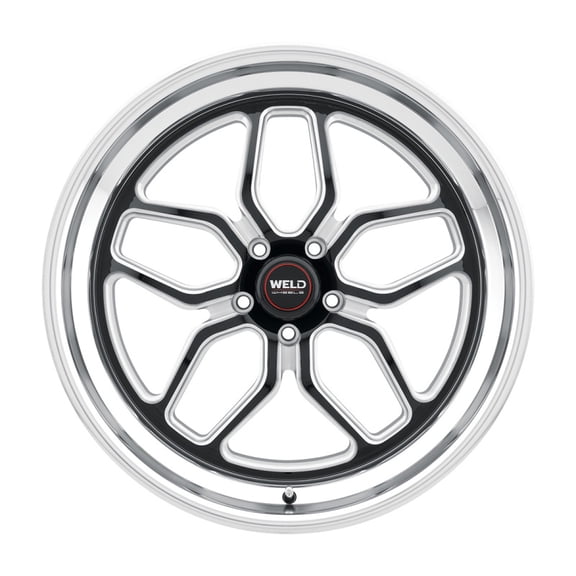 Weld Laguna Wheels 22x10.5 Gloss Black 5x127