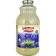 Lakewood Organic Pure Aloe Vera Gel, 32 Ounce