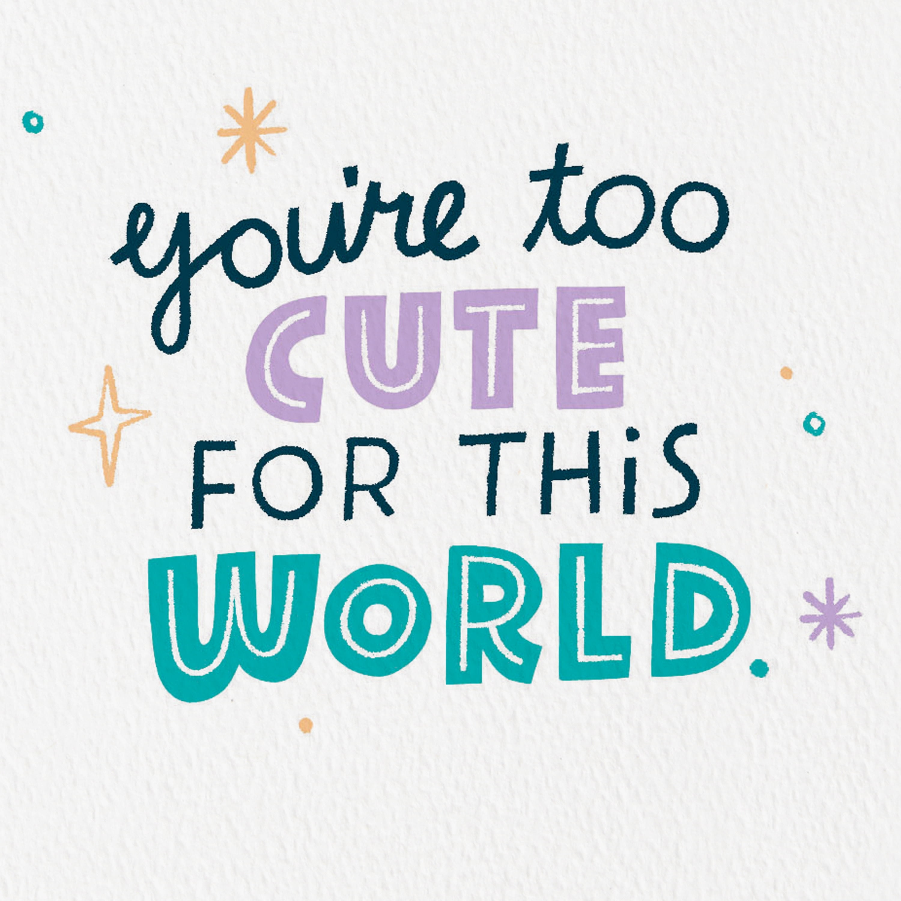 Hallmark Good Mail Funny Wedding or Anniversary Card (Too Cute for This World)