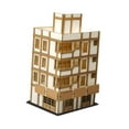 thumbnail image 2 of Kokiya 1/144 Building Model DIY Painting Micro Landscape Street City Scene Building A, 2 of 9
