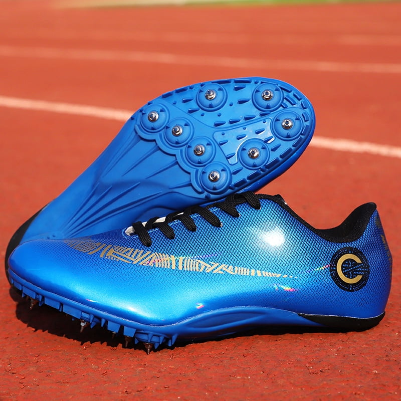 Men's Women's Track and Field Shoes Racing Jumping Sprint Sneakers Professional Running Spikes Athletic Shoes