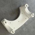 thumbnail image 4 of OULII 1Pcs Portable Step Stool PP White Household Toilet Stool for Adults, 4 of 8